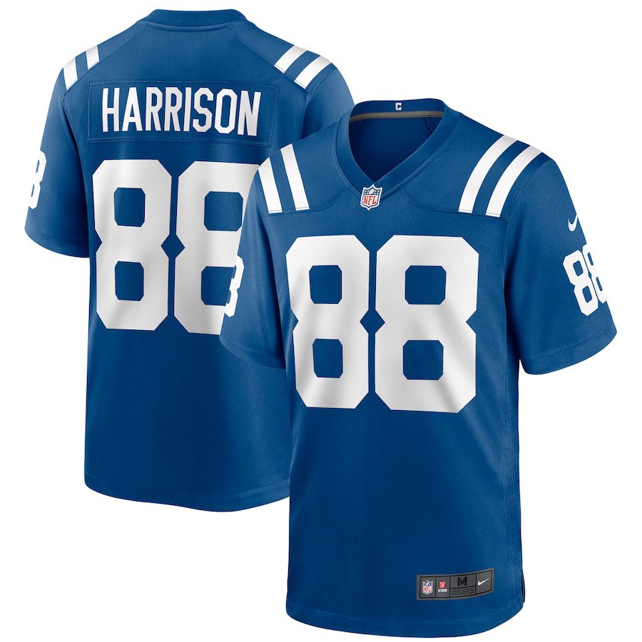 Men Indianapolis Colts #88 Marvin Harrison Nike Royal Game Retired Player NFL Jersey->indianapolis colts->NFL Jersey